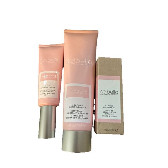 Sei Bella by Melaleuca Honey & Rose Bi-Phase Recovery Oil Foam Cleanser Lotion